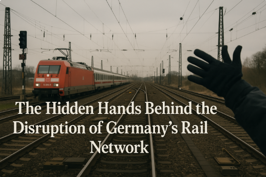 The Hidden Hands Behind the Disruption of Germany’s Rail Network